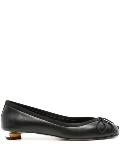 Alexander McQueen 20mm Armadillo ballet flats - Black - zdjęcie produktu nr 1