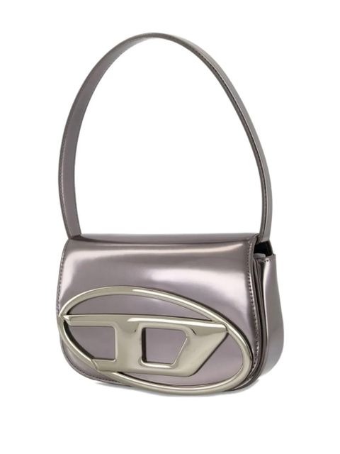 Diesel 1DR leather shoulder bag - Grey