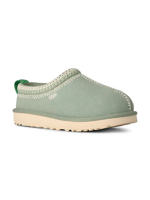 UGG kapcie zamszowe W Tasman Meadow Accent - zdjęcie produktu nr 1