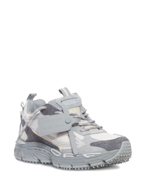 Off-White leather sneakers - Grey