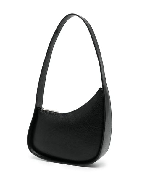 The Row Half Moon leather shoulder bag - Black