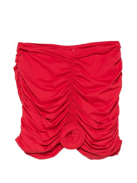 La Reveche ruched skirt - Red - zdjęcie produktu nr 1
