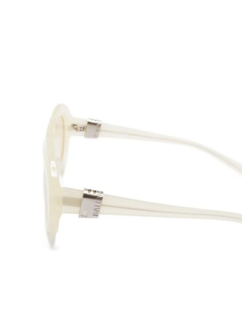 Balenciaga Eyewear oval-frame sunglasses - White - zdjęcie produktu nr 2