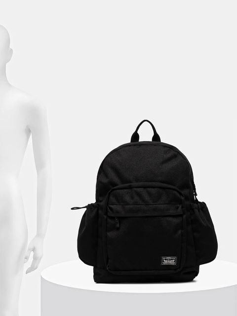 Levi's plecak kolor czarny duży gładki 004C3