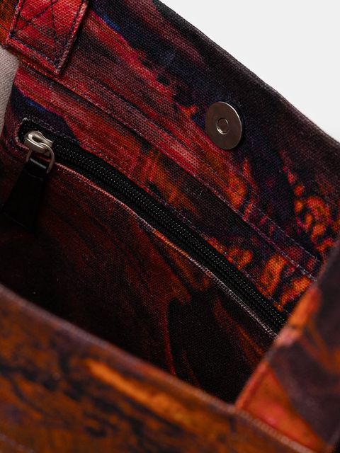 Karl Lagerfeld Jeans torebka kolor fioletowy A4W50041