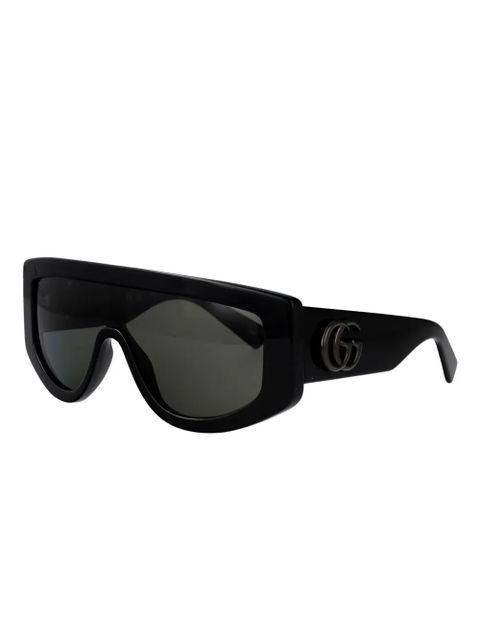 Gucci Eyewear Double G pilot-frame sunglasses - Black - zdjęcie produktu nr 2
