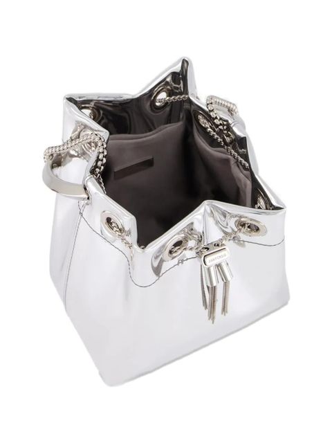 Jimmy Choo Bon Bon bucket bag - Silver