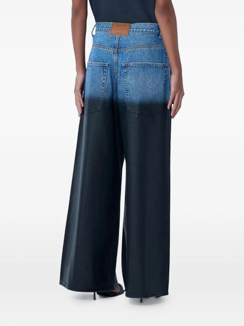 Alexander Wang gradient-effect jeans - Blue
