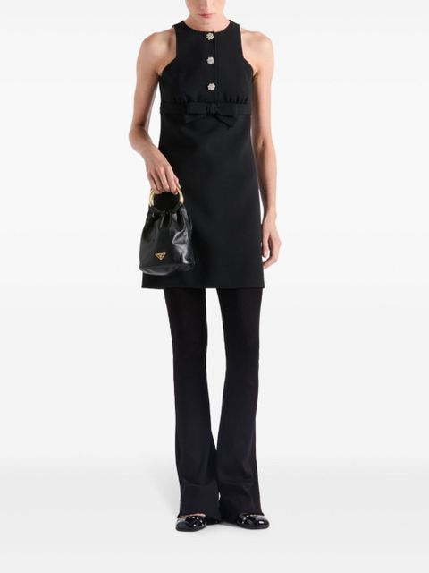 Prada sablé mini dress - Black - zdjęcie produktu nr 2