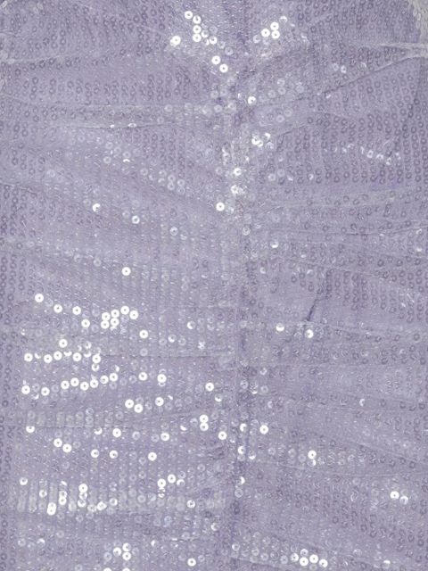 ROTATE BIRGER CHRISTENSEN sequin high-neck midi dress - Purple