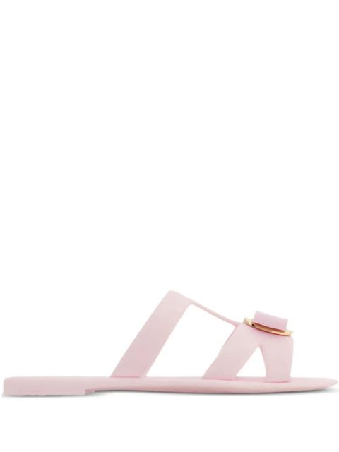 Ferragamo New Vara plate slides - Pink - zdjęcie produktu nr 1