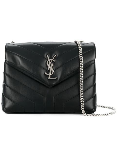 Saint Laurent - small Loulou shoulder bag - women - Calf Leather (top grain) - One Size - Black