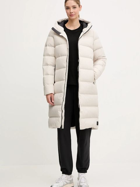 Jack Wolfskin kurtka puchowa Frozen Palace damska kolor beżowy 1204133 - zdjęcie produktu nr 1