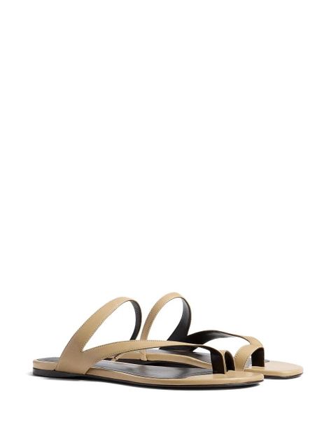 KHAITE Aimee crossed-strap sandals - Neutrals - zdjęcie produktu nr 2