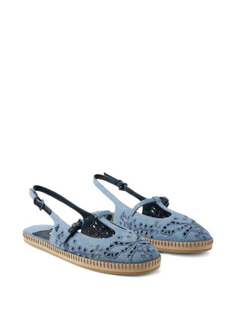 Jimmy Choo Amiee espadrilles - Blue - zdjęcie produktu nr 2