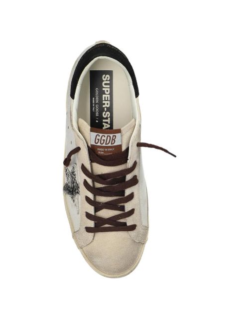Golden Goose Super-Star animal-print sneakers - Neutrals