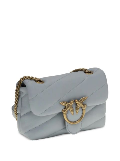 PINKO Baby Love quilted shoulder bag - Blue
