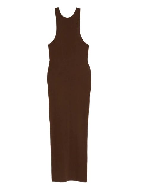 ENTIRE STUDIOS Muscle tank midi dress - Brown