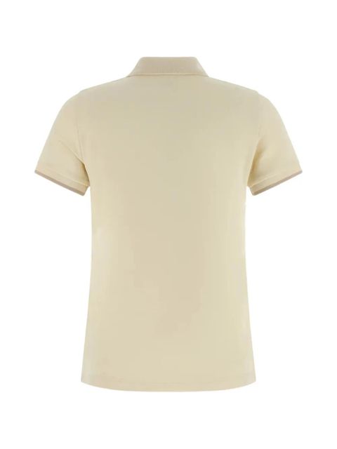 Moncler logo-patch piqué polo shirt - Neutrals - zdjęcie produktu nr 2