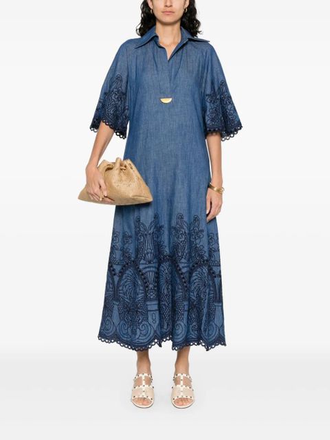 ZIMMERMANN Coco maxi dress - Blue - zdjęcie produktu nr 2