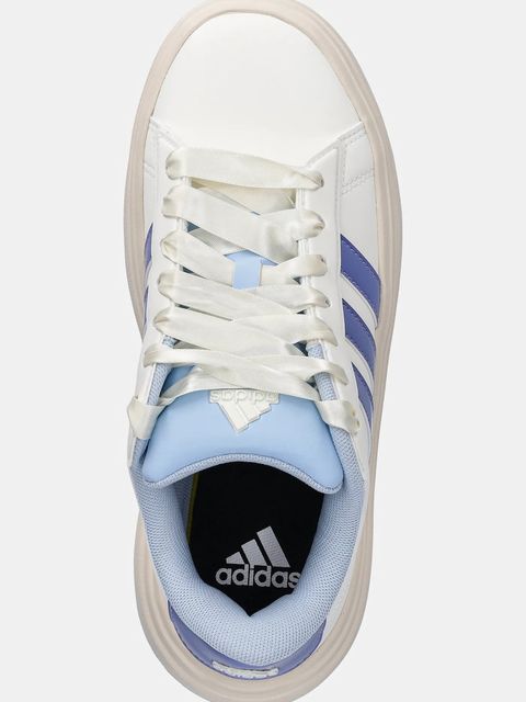 adidas sneakersy Grand Court Platform damskie kolor beżowy JR0706