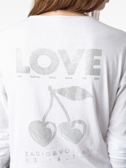 Zadig&Voltaire Henley t-shirt - White