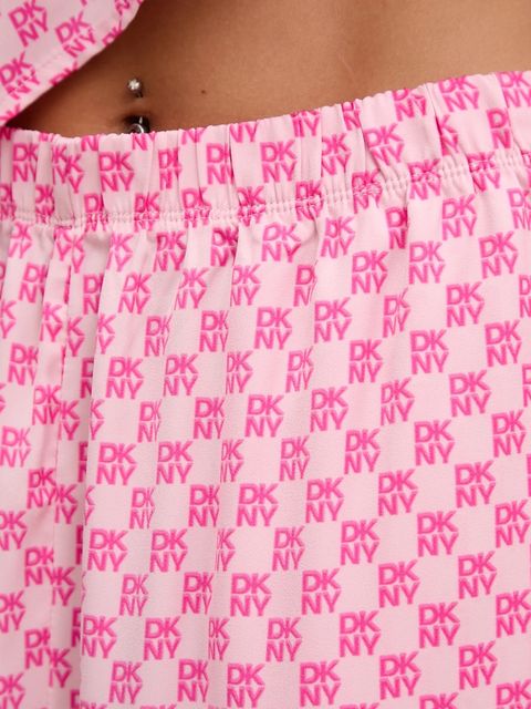 Dkny piżama damska kolor różowy YI80061