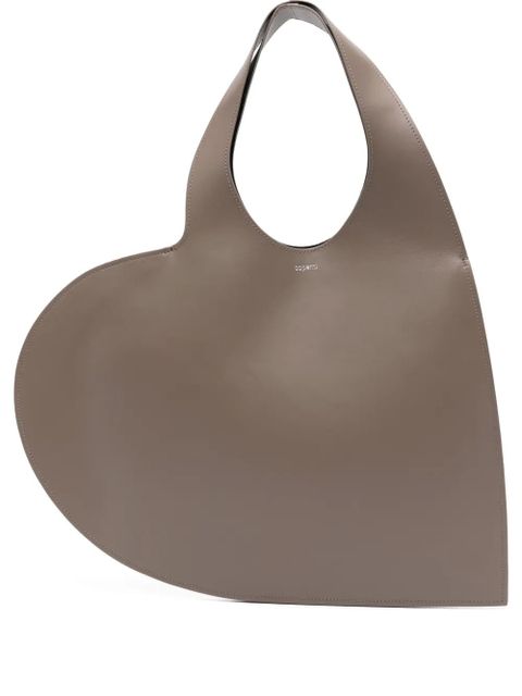 Coperni Heart tote bag - Brown - zdjęcie produktu nr 1