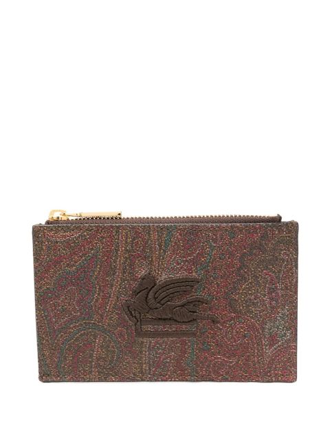 ETRO Paisley-print cardholder - Brown - zdjęcie produktu nr 1