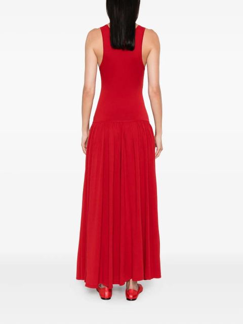 LouLou de Saison sleeveless maxi dress - Red