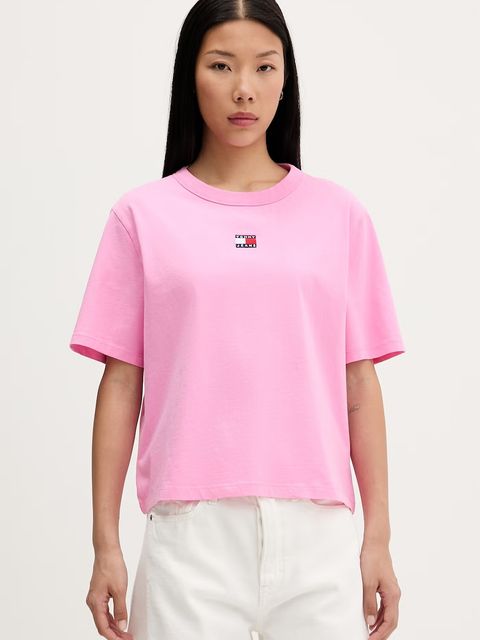 Tommy Jeans T-shirt bawełniany - zdjęcie produktu nr 1