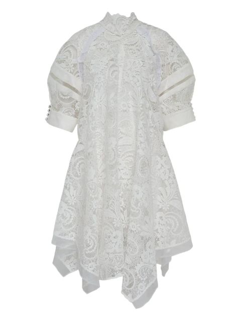 3.1 Phillip Lim lace high-neck dress - White - zdjęcie produktu nr 1