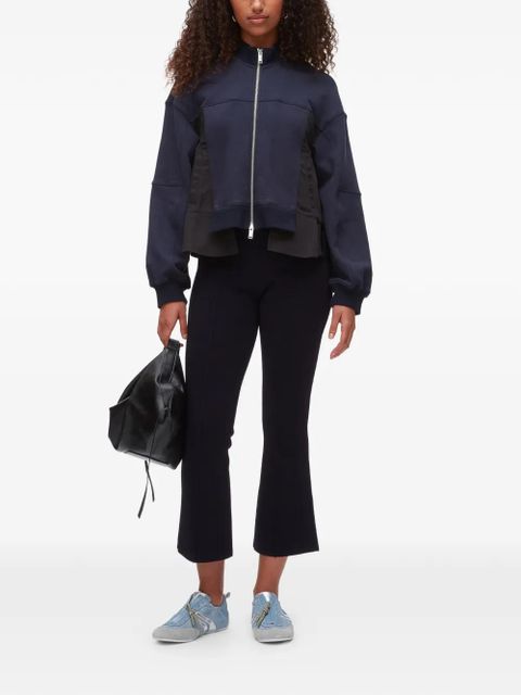3.1 Phillip Lim panelled zip-up jacket - Blue - zdjęcie produktu nr 2