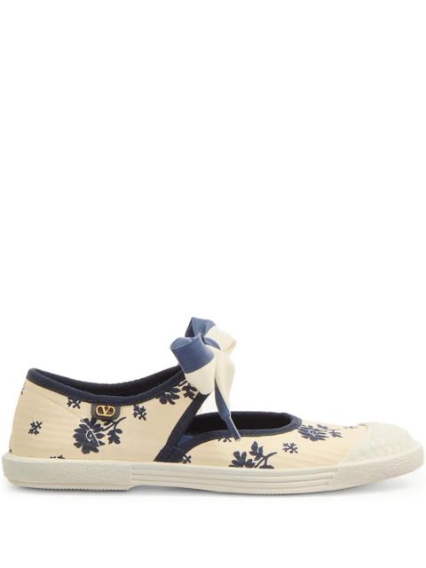 Valentino Garavani Bay By Bay ballerina sneakers - Neutrals - zdjęcie produktu nr 1