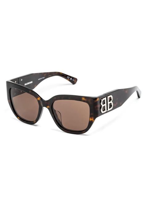 Balenciaga Eyewear square-frame sunglasses - Brown - zdjęcie produktu nr 2