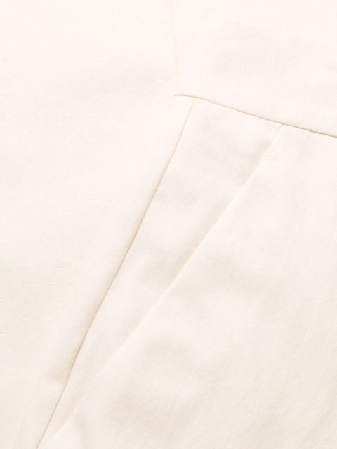 Prada pressed-crease tailored trousers - Neutrals