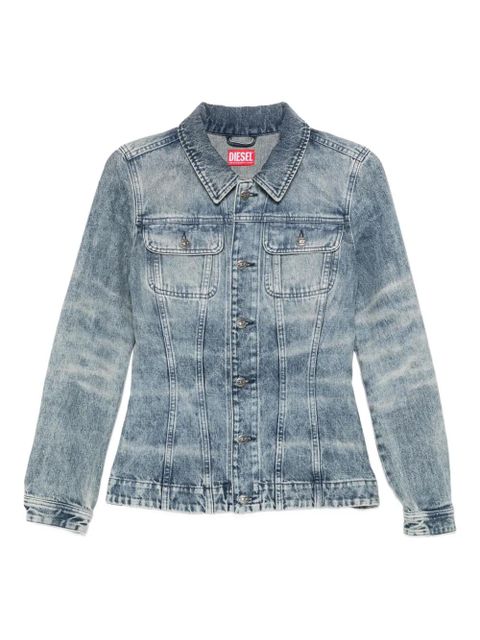 Diesel Katerin pocket-button jacket - Blue