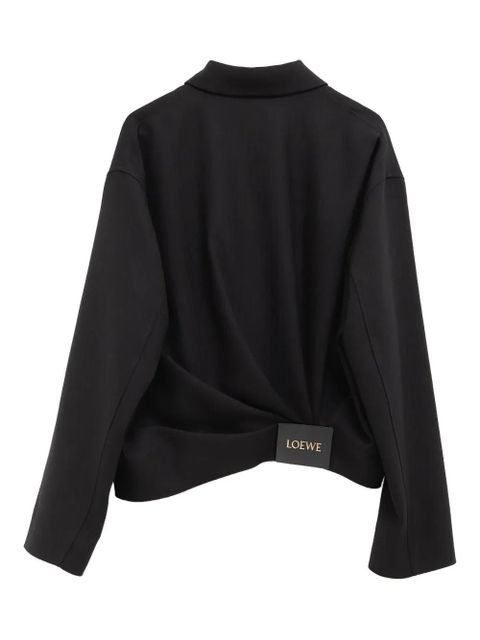 LOEWE zip-fastening jacket - Black