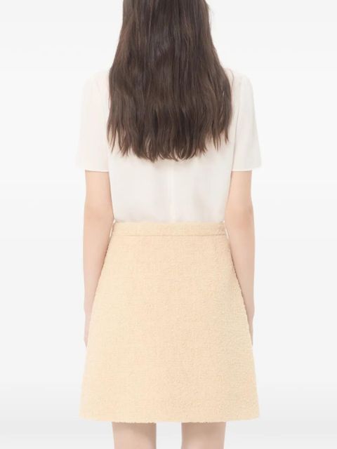 Valentino Garavani georgette top - White