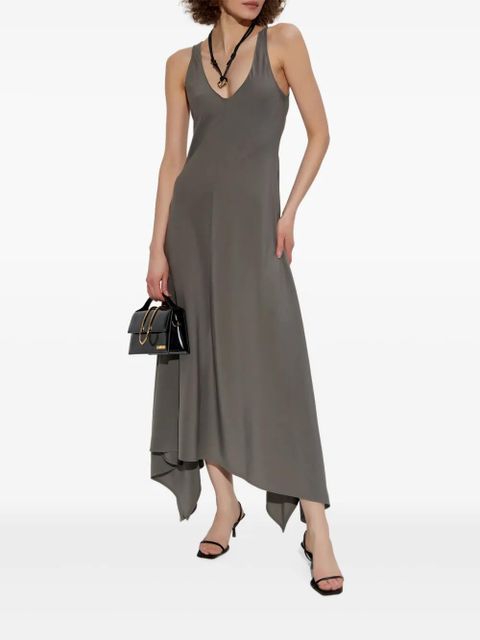 AMI Paris virgin wool dress - Grey - zdjęcie produktu nr 2