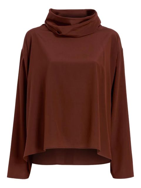 Proenza Schouler roll-neck top - Brown - zdjęcie produktu nr 1