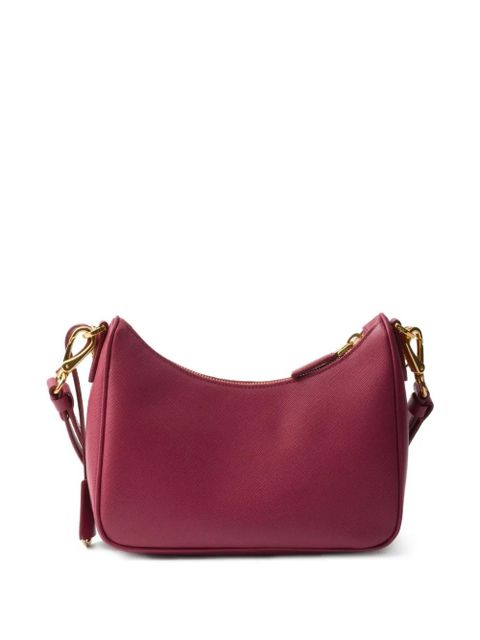Prada Re-Edition leather mini bag - Pink - zdjęcie produktu nr 2