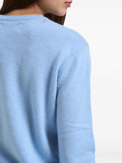 MC2 Saint Barth embroidered sweater - Blue