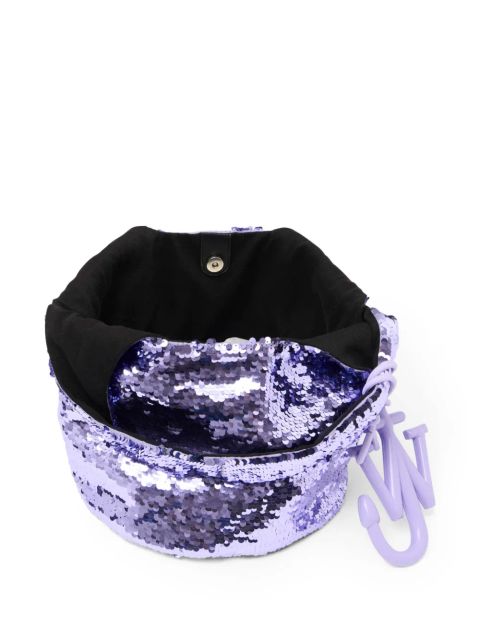 JW Anderson mini sequinned tote bag - Purple