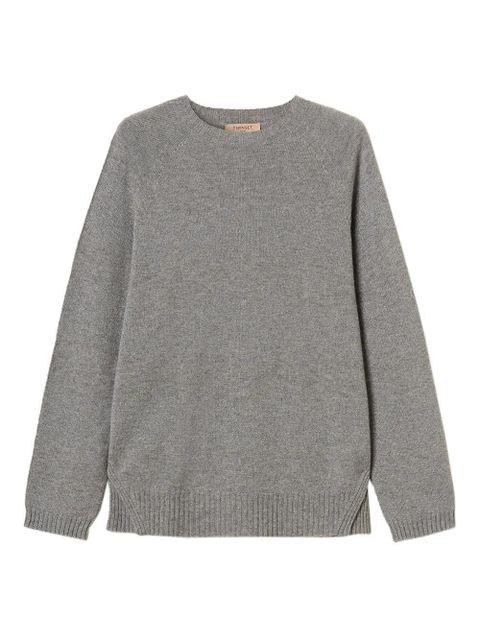 TWINSET lurex-detail jumper - Grey - zdjęcie produktu nr 1