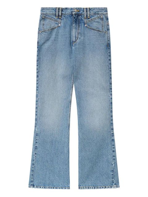 ISABEL MARANT Belvia pocket flared jeans - Blue - zdjęcie produktu nr 1