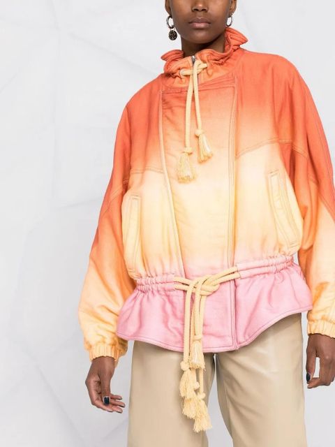 Isabel Marant Kalastd tie-dye jacket - Orange