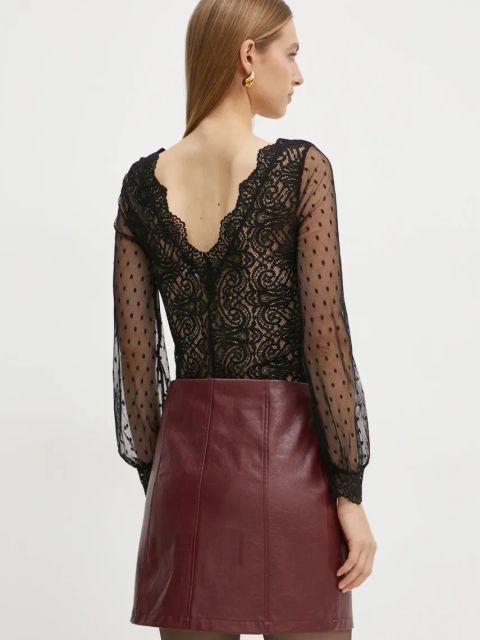 Morgan body THILDA damskie kolor czarny gładka THILDA