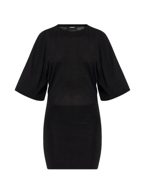 Jacquemus crew neck dress - Black - zdjęcie produktu nr 1
