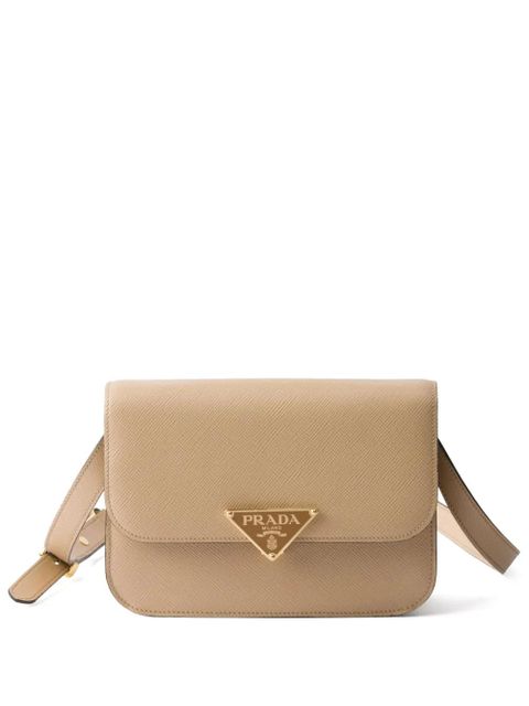 Prada Embleme shoulder bag - Neutrals - zdjęcie produktu nr 1